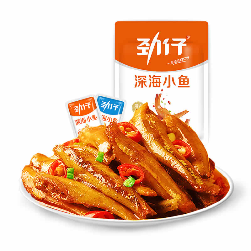 劲仔深海小鱼混合味20包