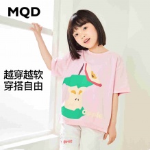  MQD 女童短袖T恤 