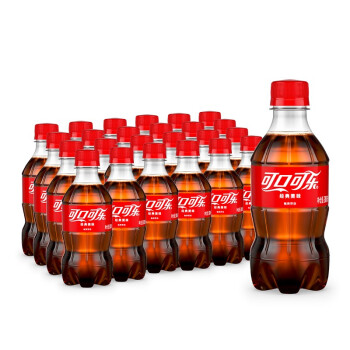 可口可乐 碳酸饮料 300ml*24瓶 整箱装