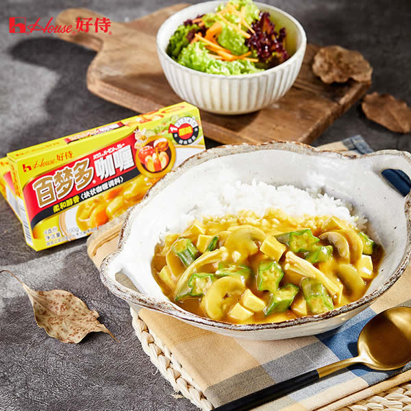 好侍House百梦多1号原味咖喱100g*2盒