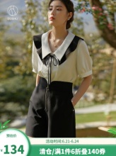 独束 女士系结衬衫