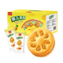 嘉士利 果乐果香 夹心饼干 1000g 多果酱可选