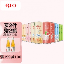 锐澳 鸡尾酒 微醺美好生活系列 3度 330ml*12罐