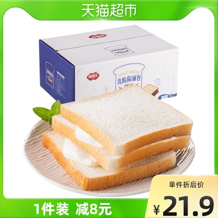  福事多 乳酸菌吐司面包 1kg