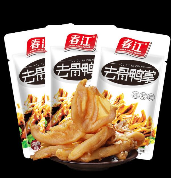 春江 泡椒去骨鸭掌 15g*10包