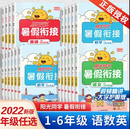 2022版阳光同学暑假衔接