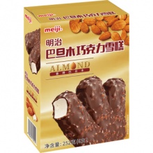明治（meiji）巴旦木巧克力雪糕 42g*6支 