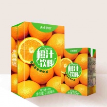 天喔 橙汁果味饮料250ml*16盒