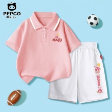 小猪班纳 女童夏季两件套