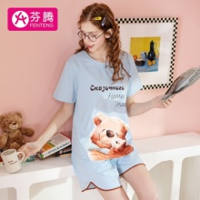 芬腾 情侣睡衣家居服套装