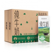 新希望 原态牧场纯牛奶200ml*24盒 