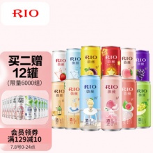 锐澳 鸡尾酒 果酒 微醺欢享全家福 330ml*12罐