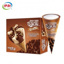伊利  巧乐兹 香草巧克力口味 脆筒冰淇淋 73g*6支
