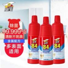 威王 84消毒液大红瓶600*3瓶
