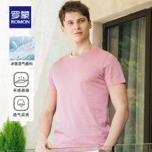 罗蒙 男子短袖T恤