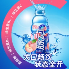 脉动 桃子口味400ML*8瓶