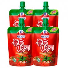 味好美 番茄沙司挤挤装130g*4支