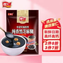智仁 中老年加钙型纯香黑芝麻糊700g