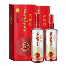 泸州老窖 窖龄酒 窖龄30年 52%vol 浓香型白酒 500ml*2瓶 双支装