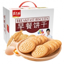 嘉士利 零食饼干原味1000g/盒