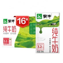 蒙牛 纯牛奶 250ml*16 礼盒装