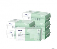 UNIFREE   洗脸巾棉柔巾60抽*6包