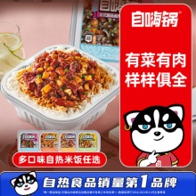 自嗨锅  自热米饭*6盒