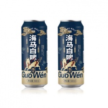 帼纹 纯麦精酿啤酒 500ml*2瓶