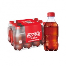 可口可乐 汽水碳酸饮料 300ml*12瓶