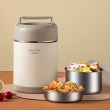 美厨（maxcook）304不锈钢保温饭盒1.6L