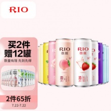 锐澳 鸡尾酒 果酒 微醺系列 3度 330ml*10罐