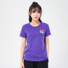 斯凯奇  女子圆领T恤