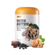 五谷磨房 核桃芝麻桑葚代餐粥600g