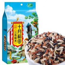  十月稻田 三色糙米 1kg