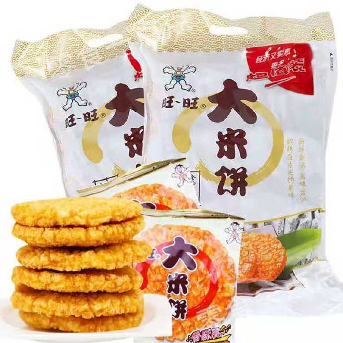 旺旺.大米饼500g约20包