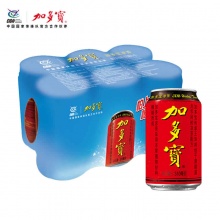 加多宝 凉茶植物饮料 310ml*6罐连包