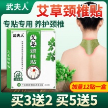 武夫人 颈肩腰腿热敷艾草贴 10贴