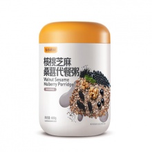五谷磨房 高纤核桃黑芝麻糊桑葚代餐粥600g