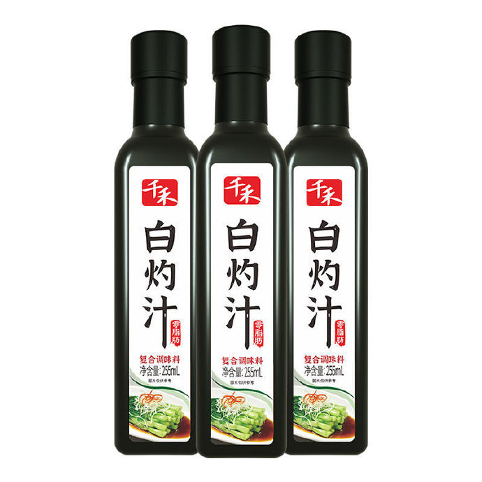 千禾  白灼汁255ml *3