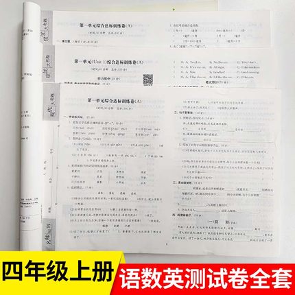 小学实验班提优大考卷上册