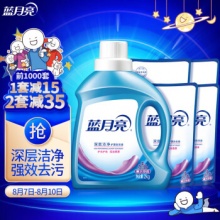 蓝月亮 深层洁净护理洗衣液2kg瓶装+500g袋装*4