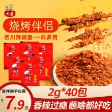 六婆 辣椒面蘸料2g*40小包装