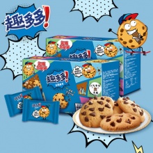 趣多多 香脆曲奇饼干巧克力味510*2盒