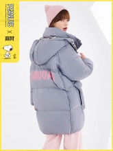 高梵×史努比 中长款羽绒服