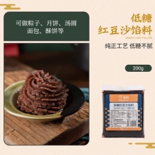 百钻 低糖红豆沙馅200g