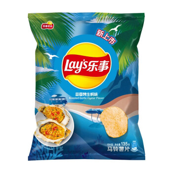  乐事 薯片 蒜蓉烤生蚝味 135g