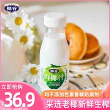 椰谷生榨2小时 鲜椰汁245g*10瓶