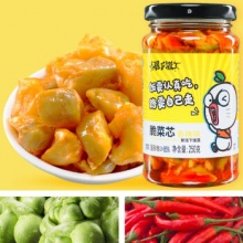 吉香居 暴下饭脆菜芯 250g
