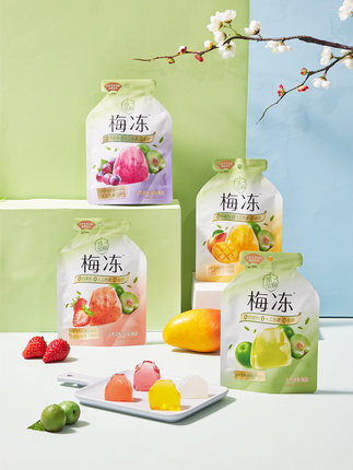 溜溜梅 0脂蒟蒻果冻120g