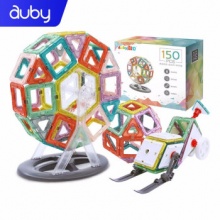 澳贝 儿童玩具磁力片150件套-马卡龙版